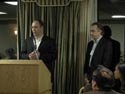 Foresight 2003 Feynman Prize Awards Ceremony.  Paul Holister Eric Drexler