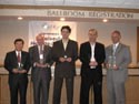 Foresight 2003 Feynman Prize Awards Ceremony. Steven Louie, Marvin Cohen, Ahmet Yildiz, Paul Holister, Carlo Montemagno