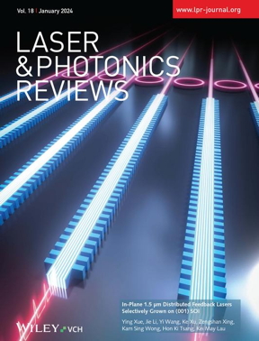 El estudio fue seleccionado como portada de la revista Laser & Photonics Reviews.  CRÉDITO HKUST