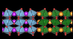 This is a sketch of the structure of both metal oxide layers. Interesting new properties can arise at the interface.

Credit: M. Bibes